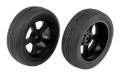 Picture of Team Associated DR10 Front Pre-Mounted Drag Racing Tires (2)