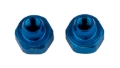 Picture of Team Associated RC10B74 Aluminum Battery Strap Nut (Blue) (2)