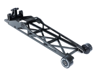 Picture of DragRace Concepts Launch Assist 10" Wheelie Bar w/Big Wheels (Black) (Mid Motor)