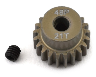 Picture of ProTek RC 48P Lightweight Hard Anodized Aluminum Pinion Gear (3.17mm Bore) (21T)
