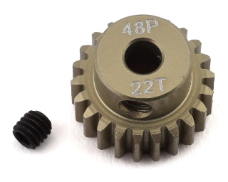 Picture of ProTek RC 48P Lightweight Hard Anodized Aluminum Pinion Gear (3.17mm Bore) (22T)