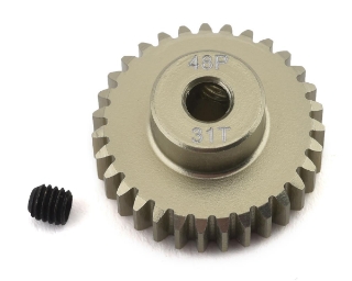 Picture of ProTek RC 48P Lightweight Hard Anodized Aluminum Pinion Gear (3.17mm Bore) (31T)