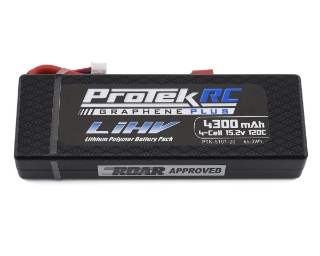 Picture of ProTek RC 4S 120C Low IR Si-Graphene + HV LCG LiPo Battery (15.2V/4300mAh)