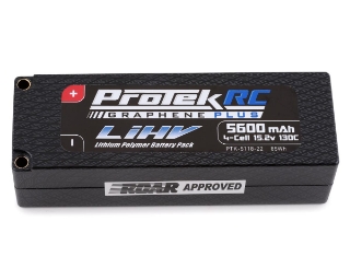 Picture of ProTek RC 4S 130C Low IR Silicon Graphene HV LCG LiPo Battery (15.2V/5600mAh)