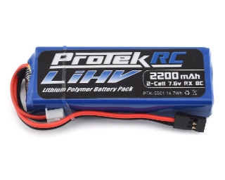 Picture of ProTek RC HV LiPo Receiver Battery Pack (Mugen/AE/8ight-X) (7.6V/2200mAh)