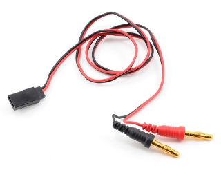 Picture of ProTek RC Receiver Charge Lead (Futaba Female to 4mm Banana Plugs)
