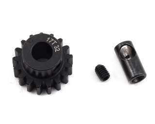 Picture of ProTek RC Steel 32P Pinion Gear w/3.17mm Reducer Sleeve (Mod .8) (5mm Bore) (17T)
