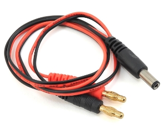 Picture of ProTek RC Transmitter Charge Lead (DC Plug to 4mm Banana Plugs)