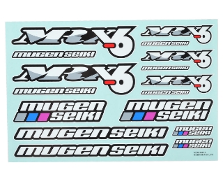 Picture of Mugen Seiki MRX6 Decal Sheet