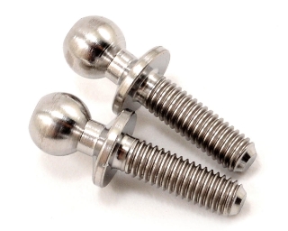 Picture of Lunsford 4.8x10mm Broached Titanium Ball Studs (2) (SC10 4x4)