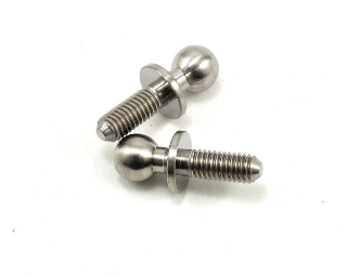 Picture of Lunsford 8mm Long Broached Titanium Ball Studs (2)