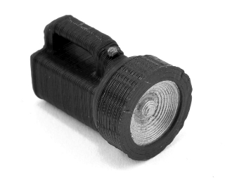 Picture of Scale By Chris Large Handheld Flashlight (Black)