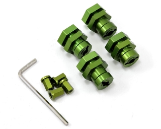 Picture of ST Racing Concepts 17mm Hex Hub Conversion Kit (Green) (4)