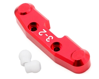 Picture of ST Racing Concepts Aluminum "3-2" Rear Arm Mount w/Delrin Inserts (Red)
