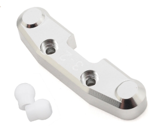 Picture of ST Racing Concepts Aluminum "3-2" Rear Arm Mount w/Delrin Inserts (Silver)