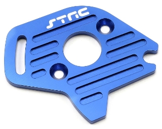 Picture of ST Racing Concepts Aluminum Heatsink Motor Plate (Blue) (Slash 4x4)