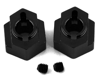 Picture of ST Racing Concepts DR10 Aluminum Rear Hex Adapters (2) (Black)