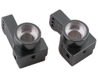 Picture of ST Racing Concepts DR10 Aluminum Rear Hub Carriers (Gun Metal) (2) (1° Toe)
