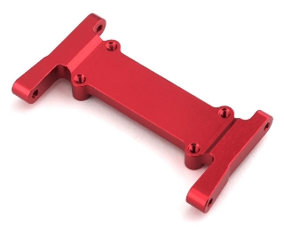 Picture of ST Racing Concepts Enduro Aluminum Battery Tray Mount/Front Chassis Brace (Red)