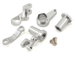 Picture of ST Racing Concepts HD Aluminum Steering Bellcrank Set (Silver) (Slash 4x4)