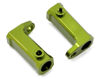 Picture of ST Racing Concepts SCX10 Aluminum Side Rail Mount Brackets (2) (Green)