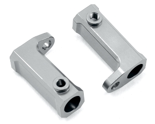 Picture of ST Racing Concepts SCX10 Aluminum Side Rail Mount Brackets (2) (Silver)