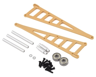 Picture of ST Racing Concepts Traxxas Slash Aluminum Adjustable Wheelie Bar Kit (Gold)