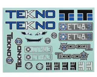 Picture of Tekno RC ET48.3 Decal Sheet