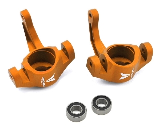 Picture of Vanquish Products Aluminum Steering Knuckle Set w/Bearings (2) (Orange)