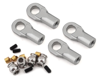 Picture of Vanquish Products M4 Machined Straight Rod Ends (Silver) (4)