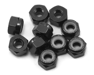 Picture of Yeah Racing 3mm Aluminum Lock Nut (10) (Black)