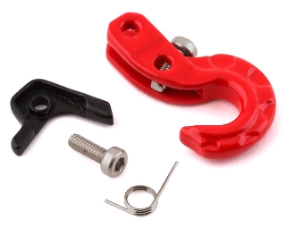 Picture of Yeah Racing 1/10 Scale Metal Winch Hook w/Safety Latch (Red)