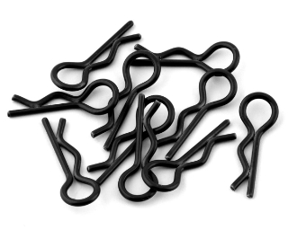 Picture of Yeah Racing Body Clips (Black) (10) (1/10 or 1/8 Scale)