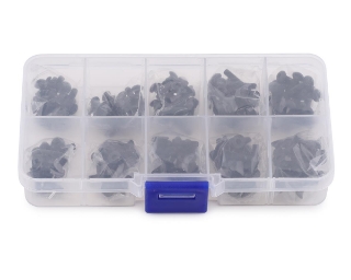 Picture of Yeah Racing 3mm Carbon Steel Screw Set w/Case (200) (Flat Head/Button Head)