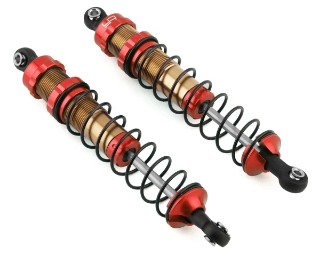 Picture of Yeah Racing 105mm Aluminum TR-XB Big Bore Shocks (Red) (2)