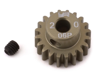 Picture of Yeah Racing Mod 0.6 Hard Coated Aluminum Pinion Gear (20T)