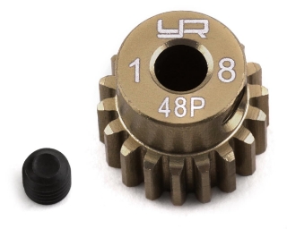 Picture of Yeah Racing 48P Hard Coated Aluminum Pinion Gear (18T)