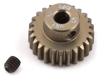 Picture of Yeah Racing 48P Hard Coated Aluminum Pinion Gear (25T)
