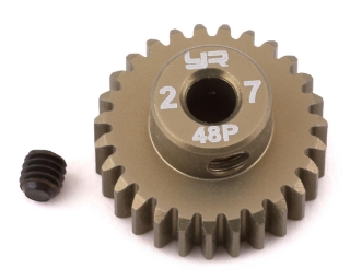 Picture of Yeah Racing 48P Hard Coated Aluminum Pinion Gear (27T)