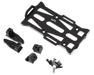 Picture of Yeah Racing Axial SCX24 Aluminum Battery Tray Set (Black)