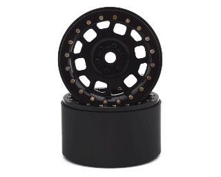 Picture of SSD RC 2.2 Contender Beadlock Wheels (Black) (2)