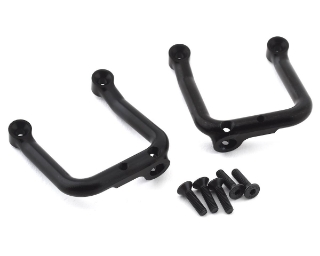 Picture of SSD RC Trail King Aluminum Front Shock Hoops (Black) (2)