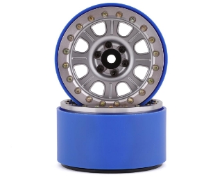 Picture of SSD RC 2.2” Bouncer PL Beadlock Wheels (Silver)