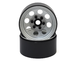 Picture of SSD RC 8 Hole 1.9” Steel Beadlock Wheels (Silver)
