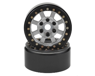 Picture of SSD RC Assassin 1.9 Beadlock Crawler Wheels (Silver) (2)