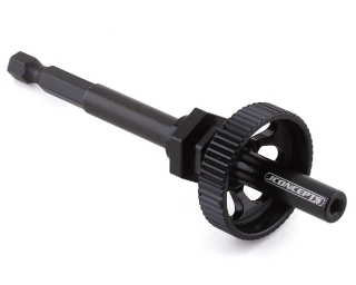 Picture of JConcepts Tire Break-In Drill Adaptor Kit (Black)