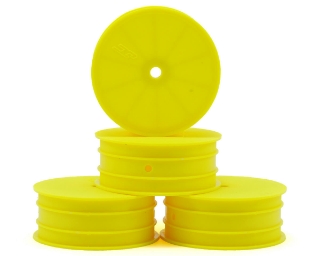 Picture of JConcepts 12mm Hex Mono 2.2 Hex Front Wheels (4) (TLR 22 5.0) (Yellow)