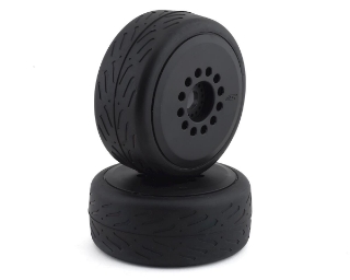 Picture of JConcepts Speed Claw Belted Tire Pre-Mounted w/Cheetah Speed-Run Wheel (Black)