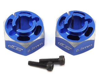 Picture of JConcepts T5M 8.5mm Aluminum Lightweight Clamping Wheel Hex (2) (Blue)