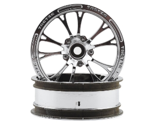 Picture of JConcepts Tactic Street Eliminator 2.2" Front Drag Racing Wheels (2) (Chrome)